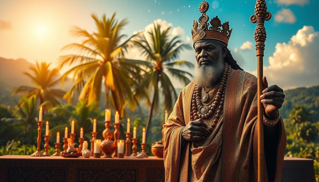 Atributos y Símbolos de Babalú Ayé