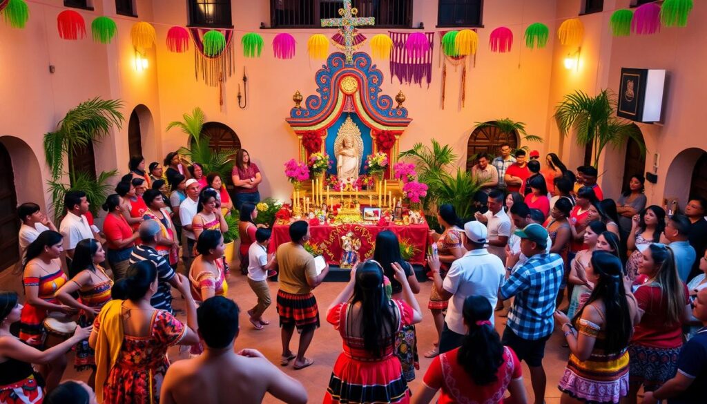 Organización de la fiesta en Panamá