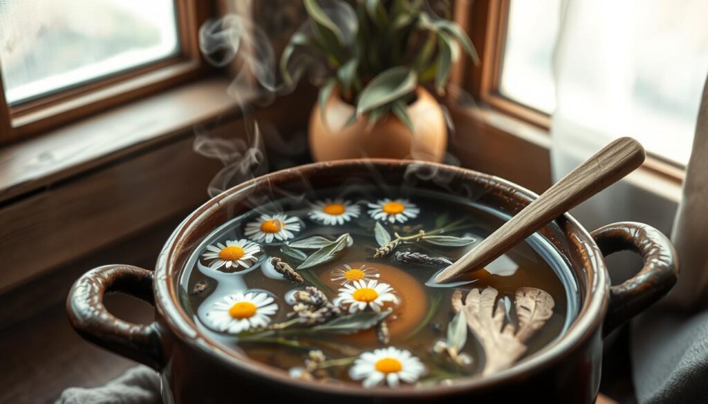 infusión curativa