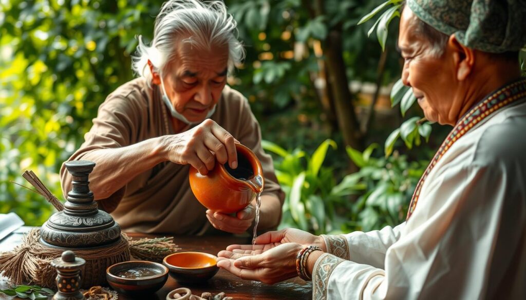 uso del agua en la medicina tradicional
