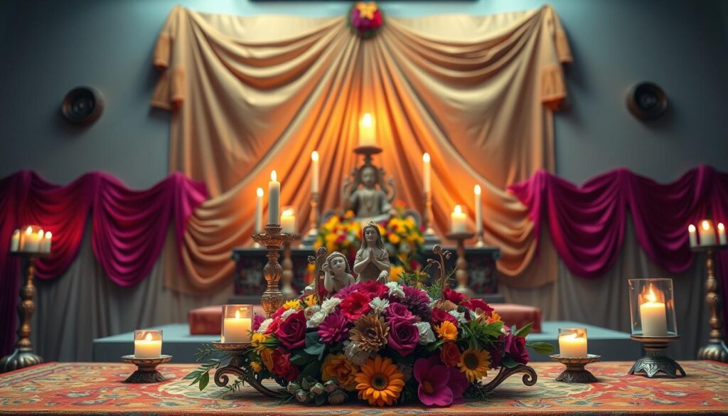 Decoración del altar