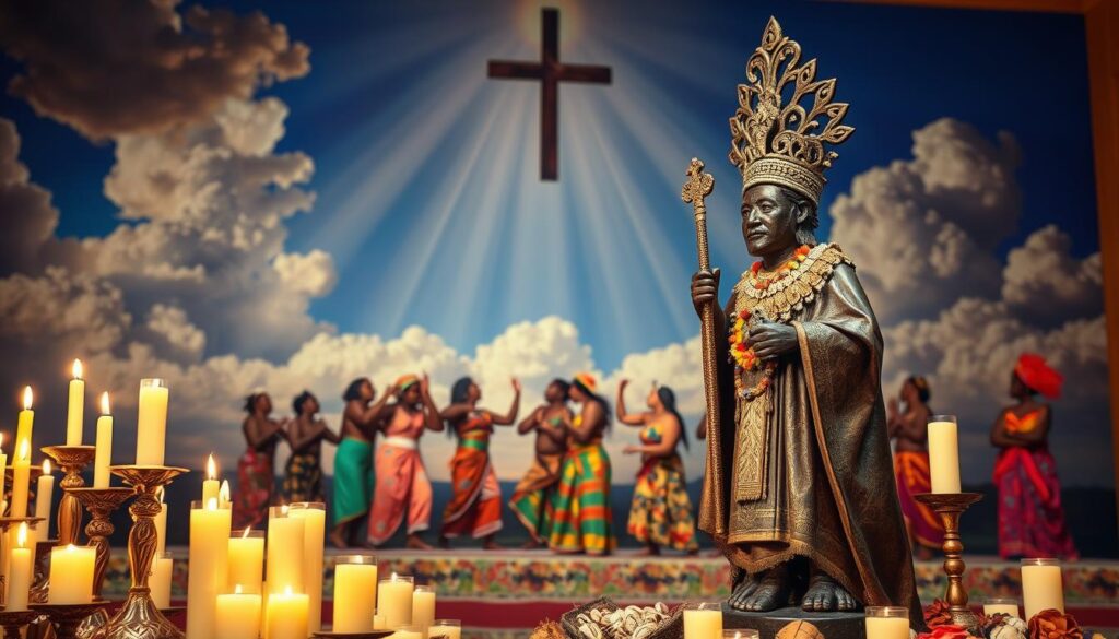 Sincretismo en la religión yoruba