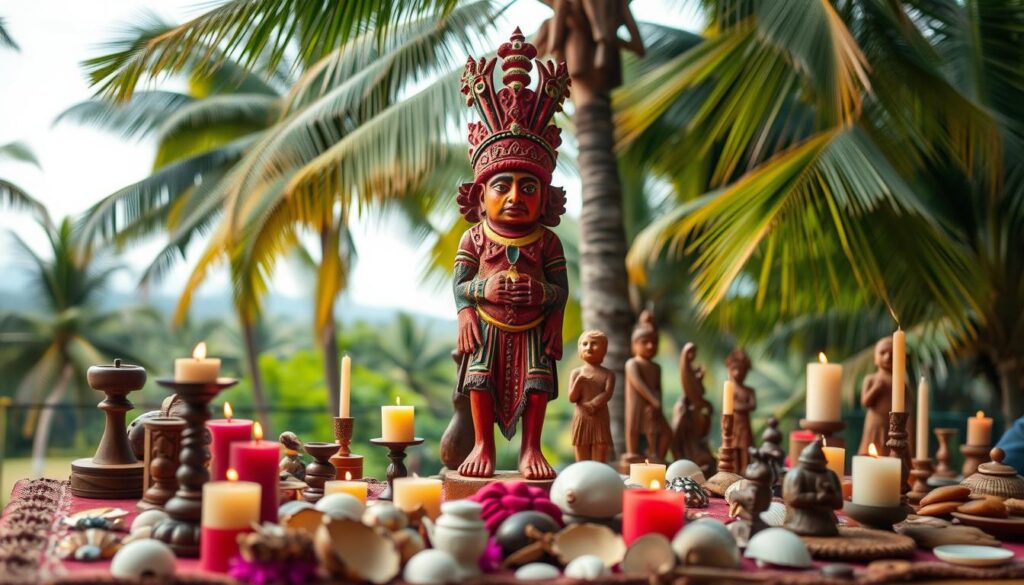 Tradiciones en la santería panameña