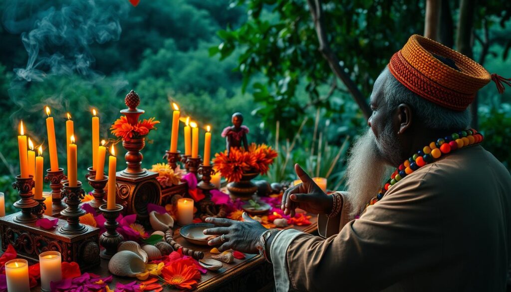 ashé cuba en ofrendas espirituales