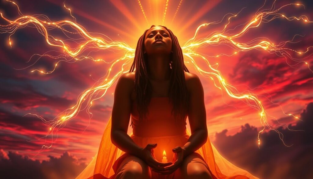 conexión espiritual con Oyá
