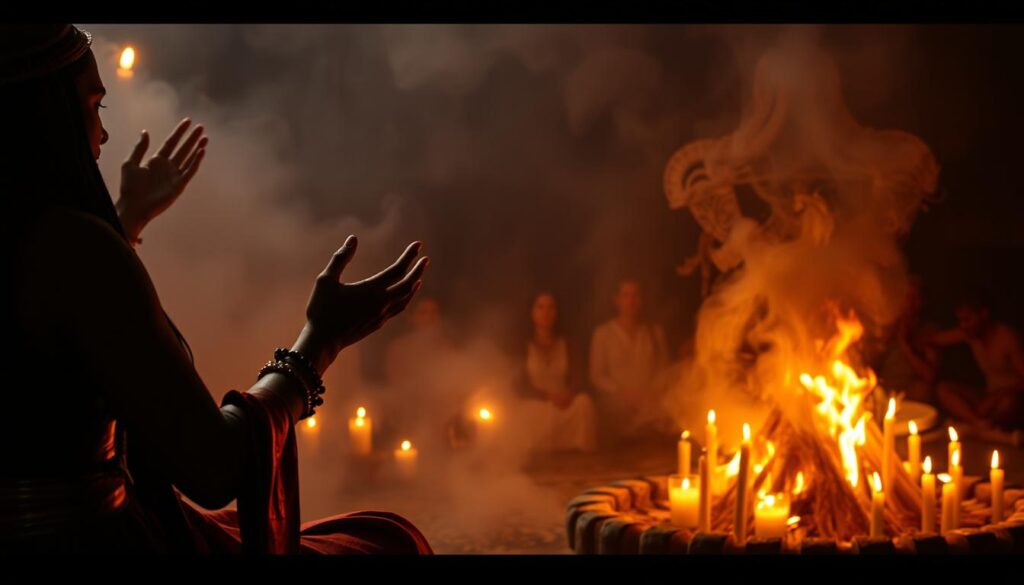 interpretación de signos en el ritual a Oshún