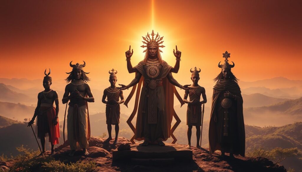 jerarquía divina Yoruba