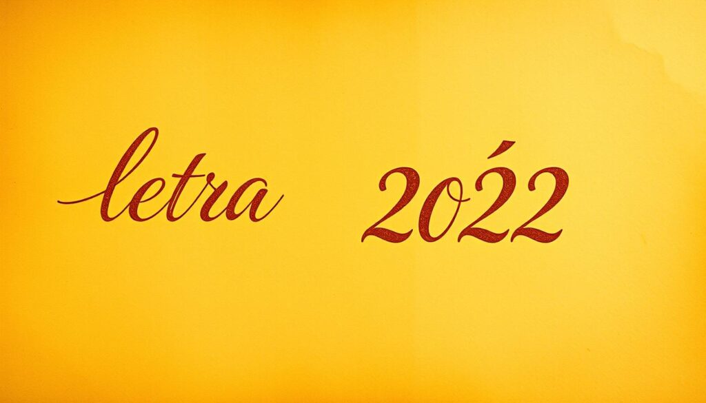 letra año 2022