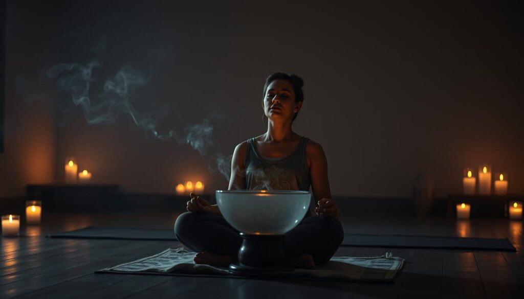 meditación y sonido para equilibrar energía