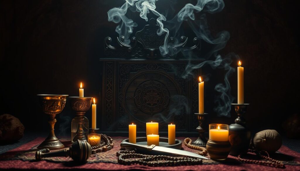 símbolos y atributos rituales