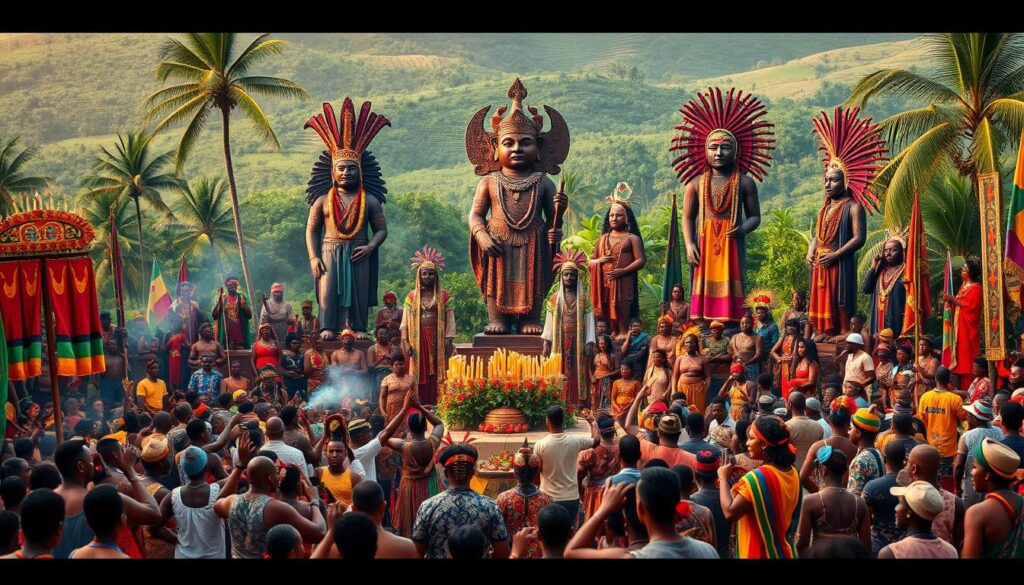 tradiciones de los orishas en África, Caribe y Panamá