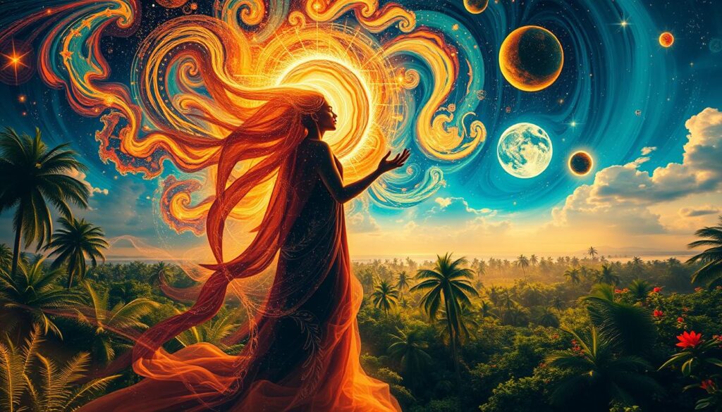 visión afrocubana en la creación del mundo