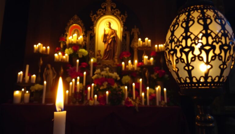 ¿Cómo brindar una Lámpara y una Ofrenda a San Lázaro para la suerte?